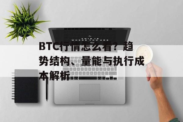 BTC行情怎么看？趋势结构、量能与执行成本解析